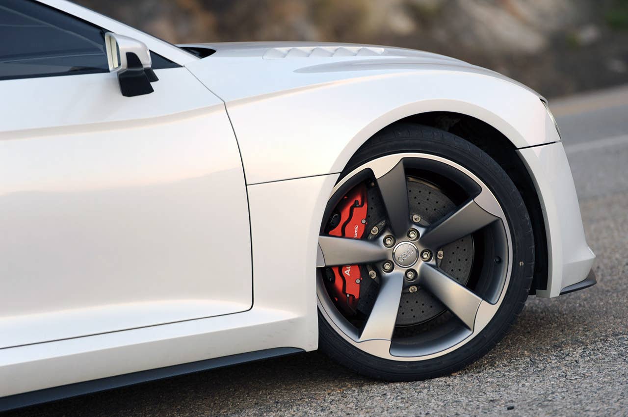 Audi Quattro Concept side detail