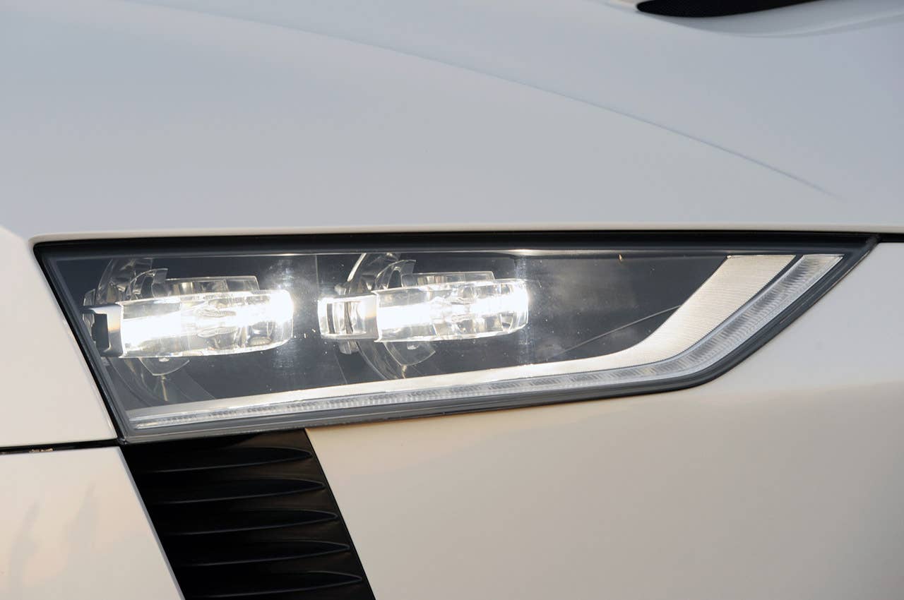 Audi Quattro Concept headlight