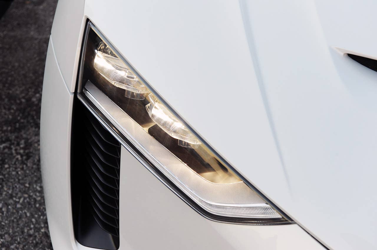 Audi Quattro Concept headlight
