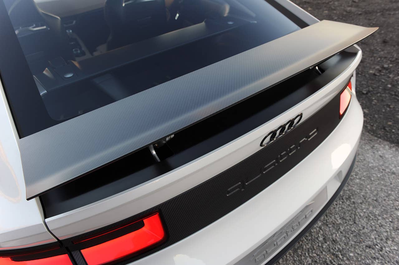 Audi Quattro Concept rear wing