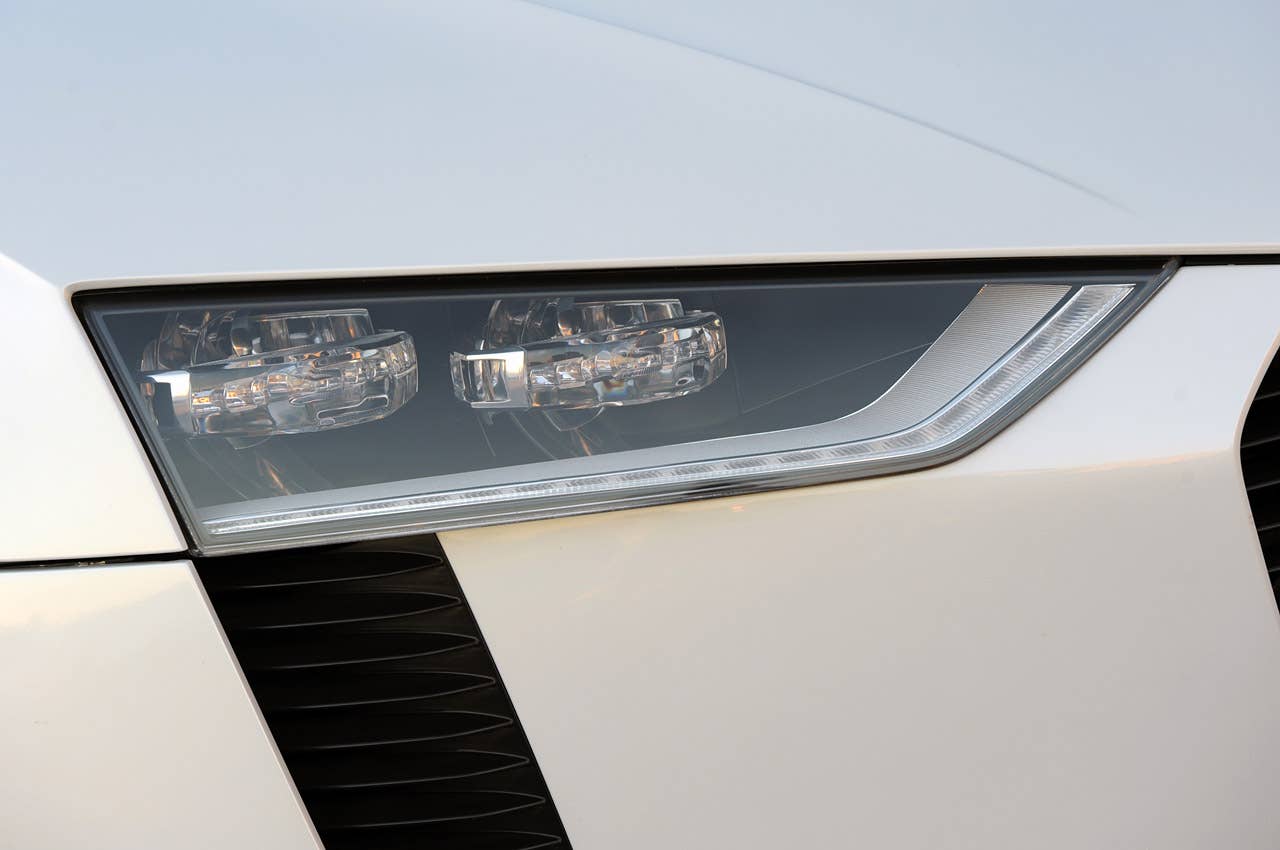 Audi Quattro Concept headlight