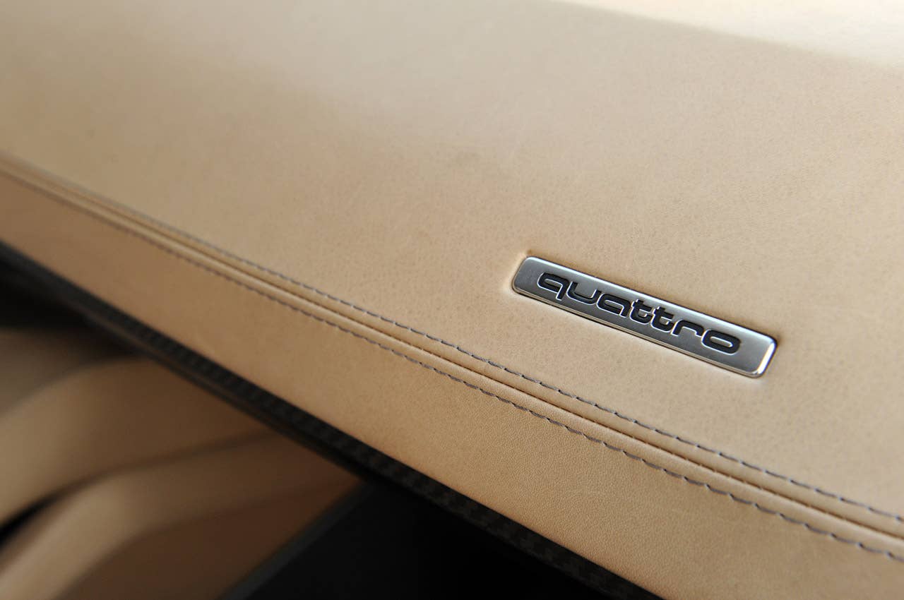 Audi Quattro Concept dash