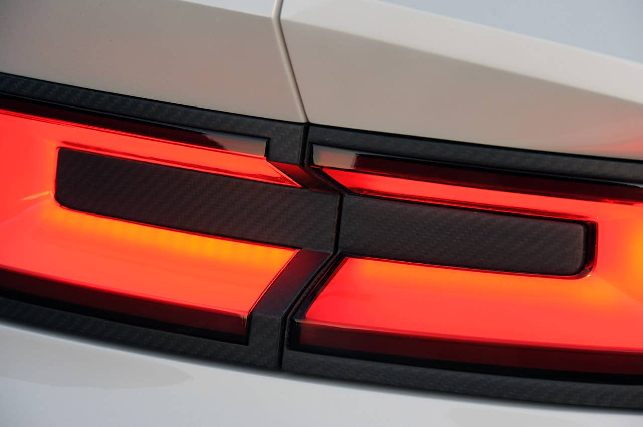 Audi Quattro Concept taillight detail