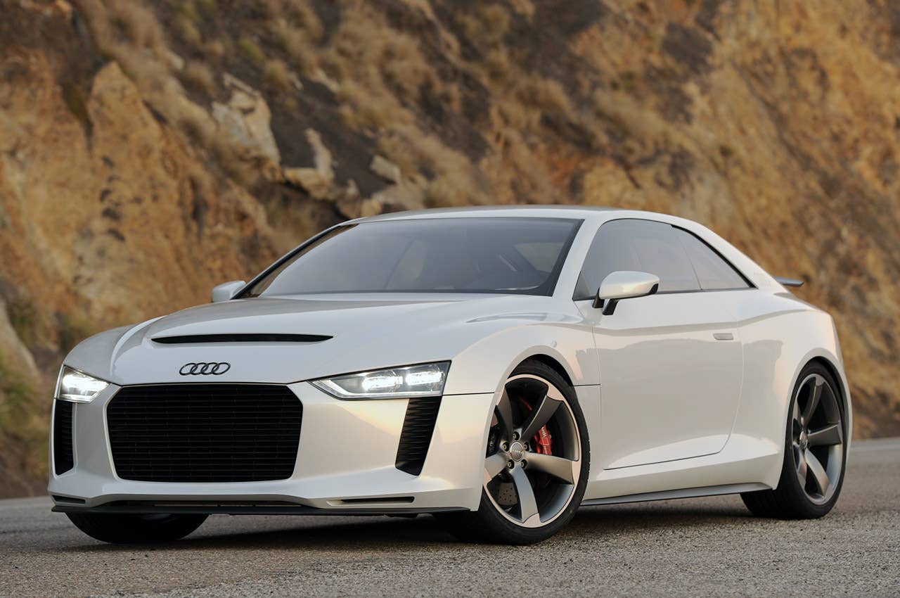 Audi Quattro Concept front 3/4 view