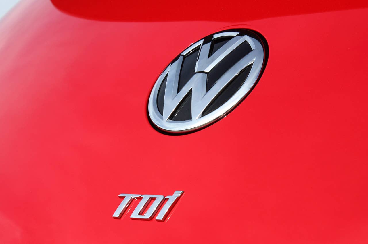 2013 Volkswagen Beetle TDI Convertible badge