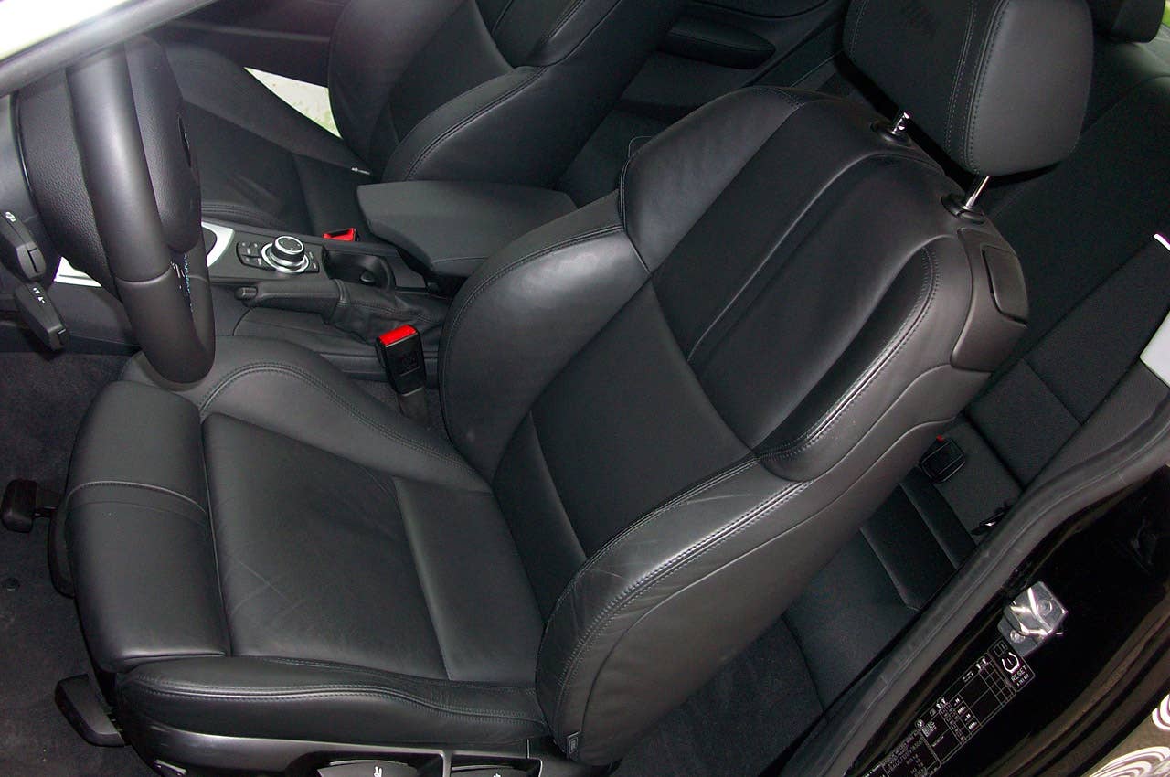 2012 BMW 1-Series M Coupe Prototype front seats
