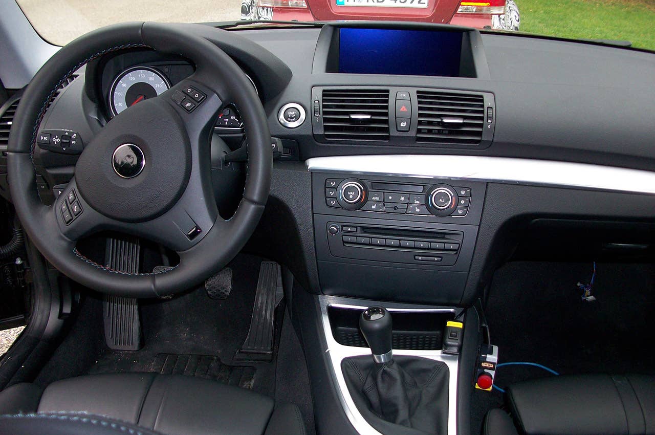 2012 BMW 1-Series M Coupe Prototype interior