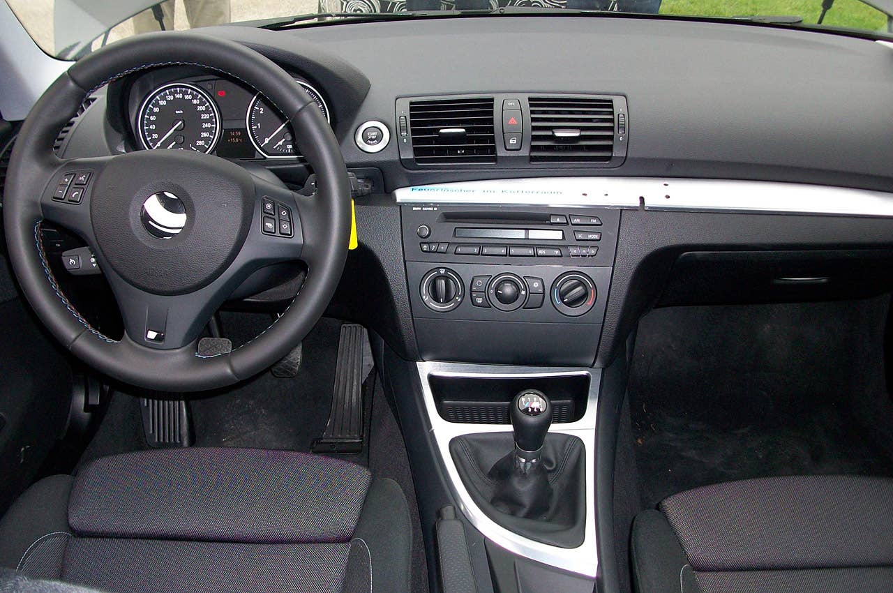 2012 BMW 1-Series M Coupe Prototype interior