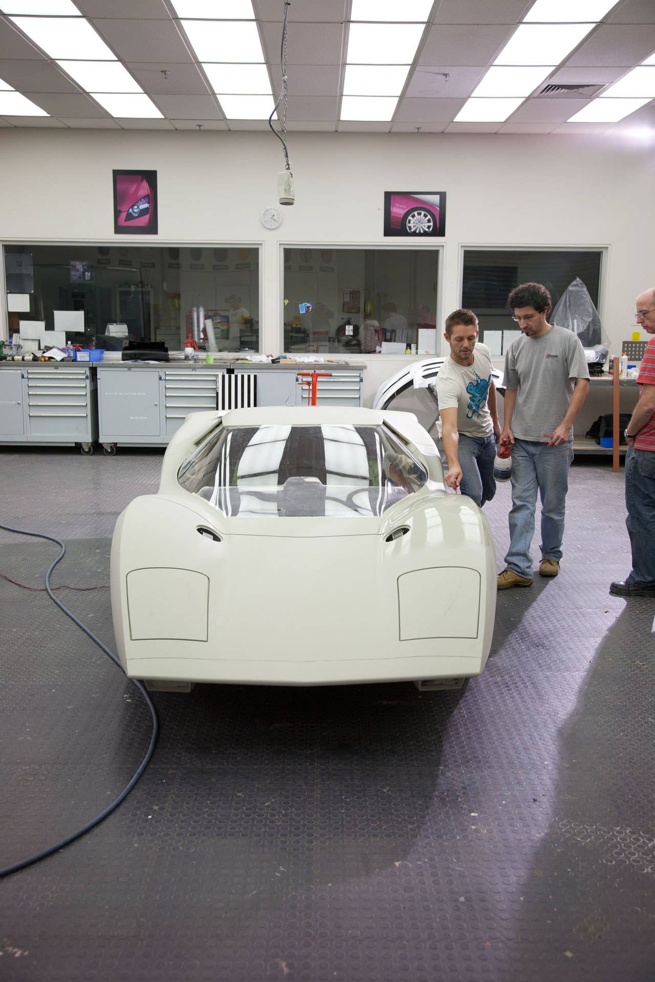 Holden Hurricane Concept during restoration