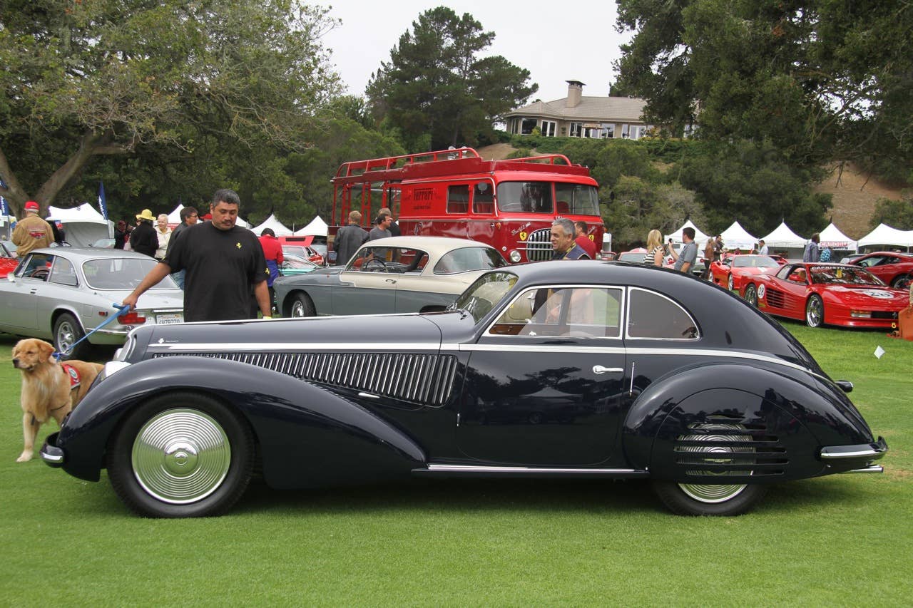 Alfa Romeo 100th birthday at Concorso Italiano
