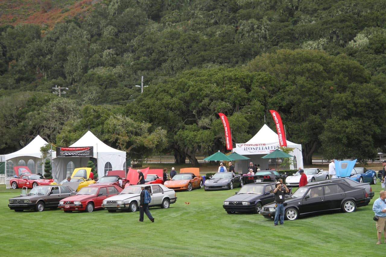 Alfa Romeo 100th birthday at Concorso Italiano