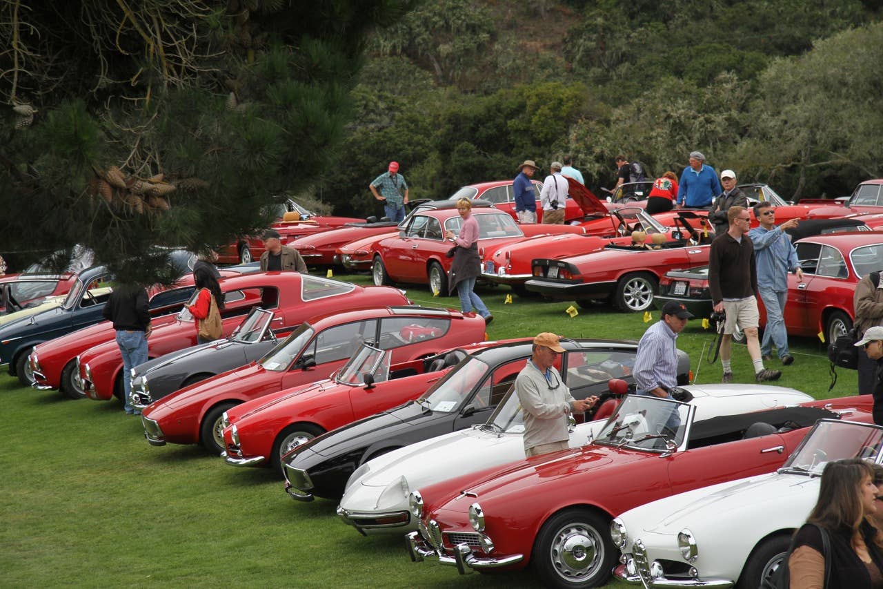 Alfa Romeo 100th birthday at Concorso Italiano