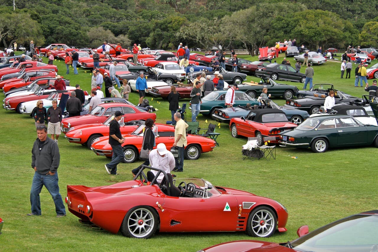 Alfa Romeo 100th birthday at Concorso Italiano