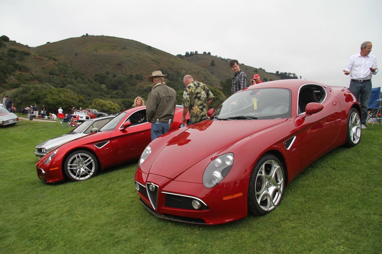 Alfa Romeo 100th birthday at Concorso Italiano