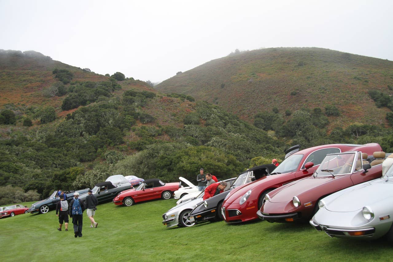 Alfa Romeo 100th birthday at Concorso Italiano