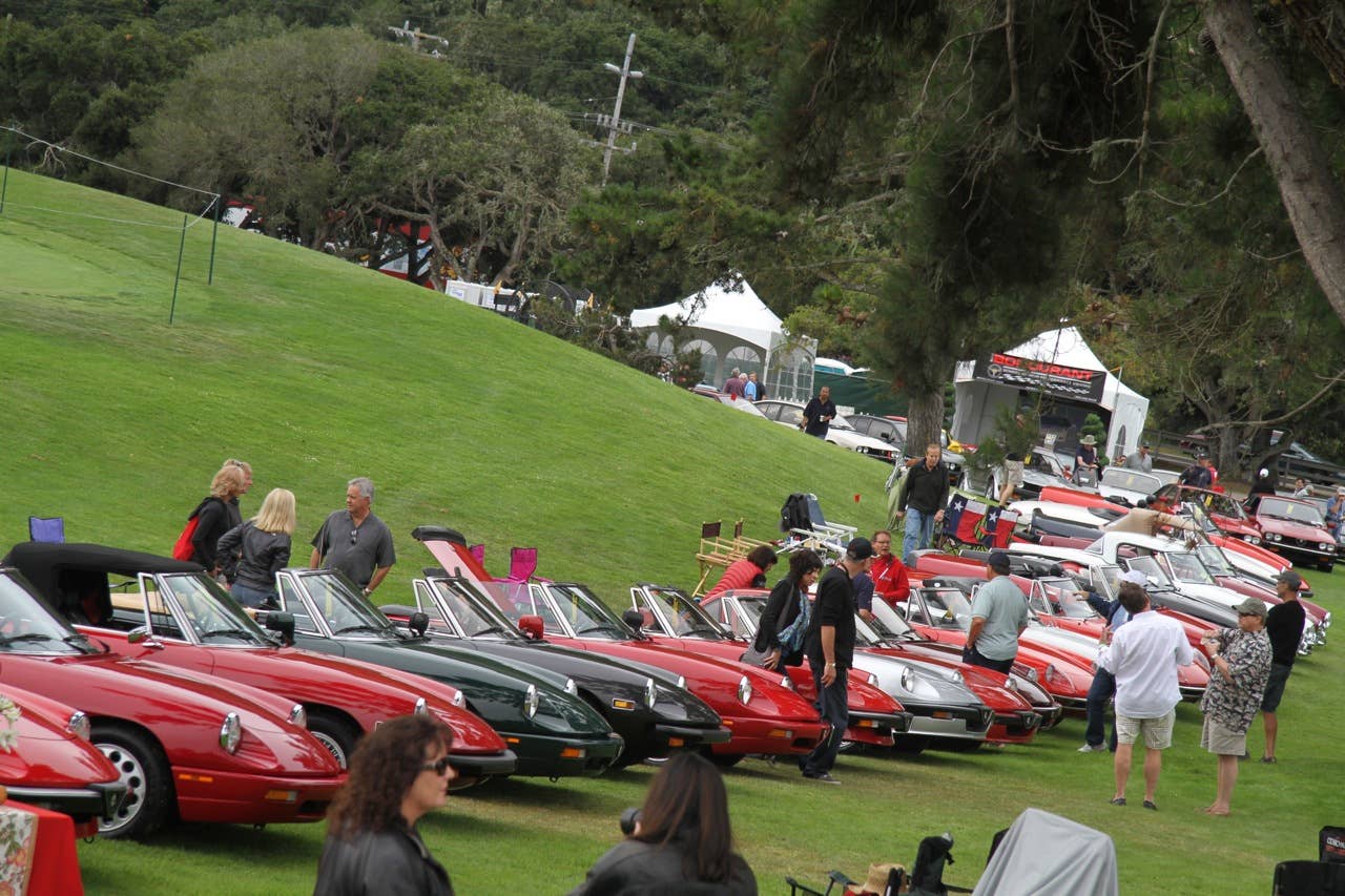 Alfa Romeo 100th birthday at Concorso Italiano