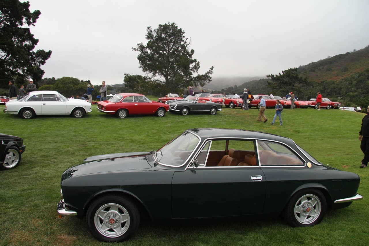 Alfa Romeo 100th birthday at Concorso Italiano