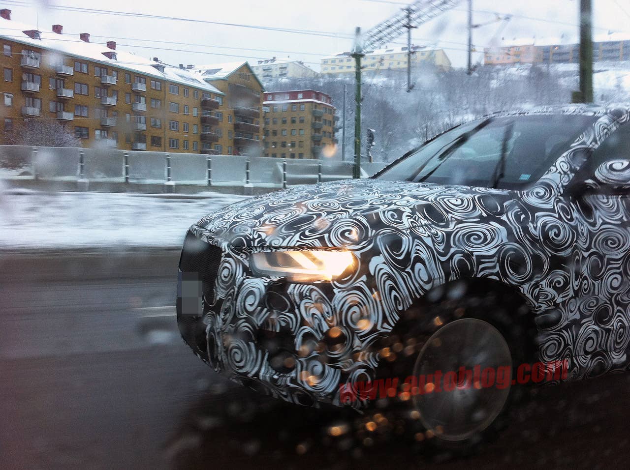 Audi Q3 spy shots