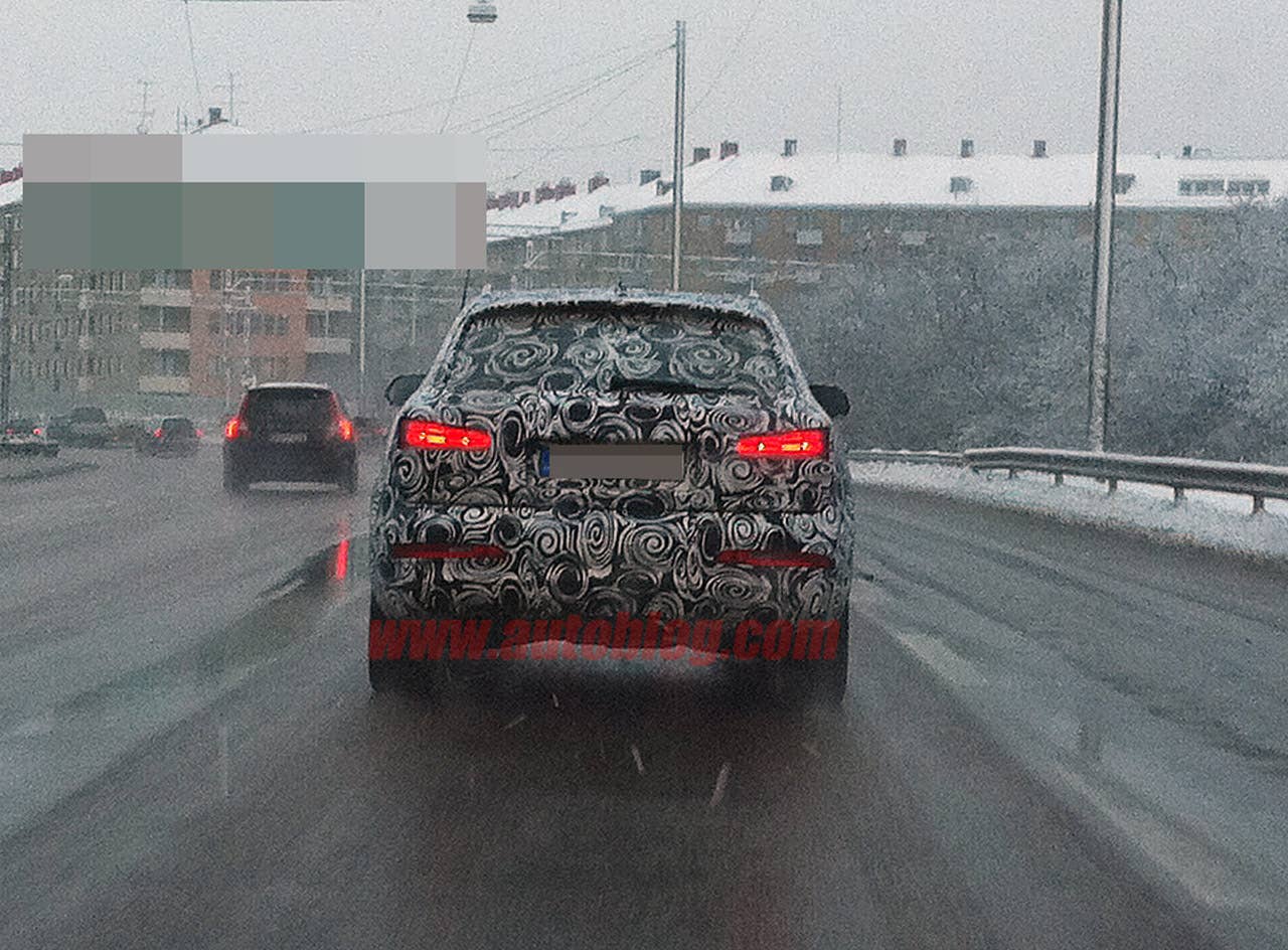 Audi Q3 spy shots