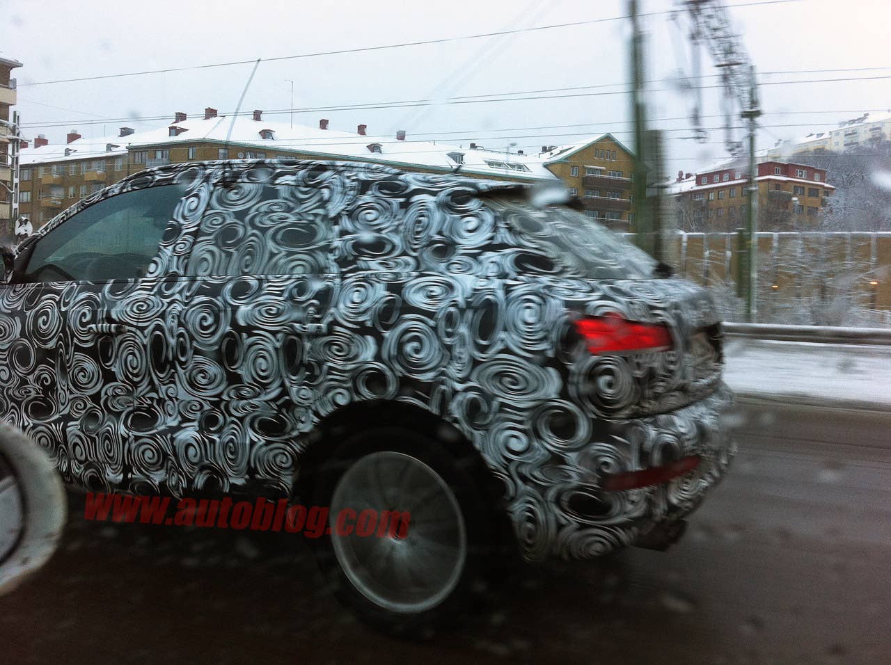Audi Q3 spy shots