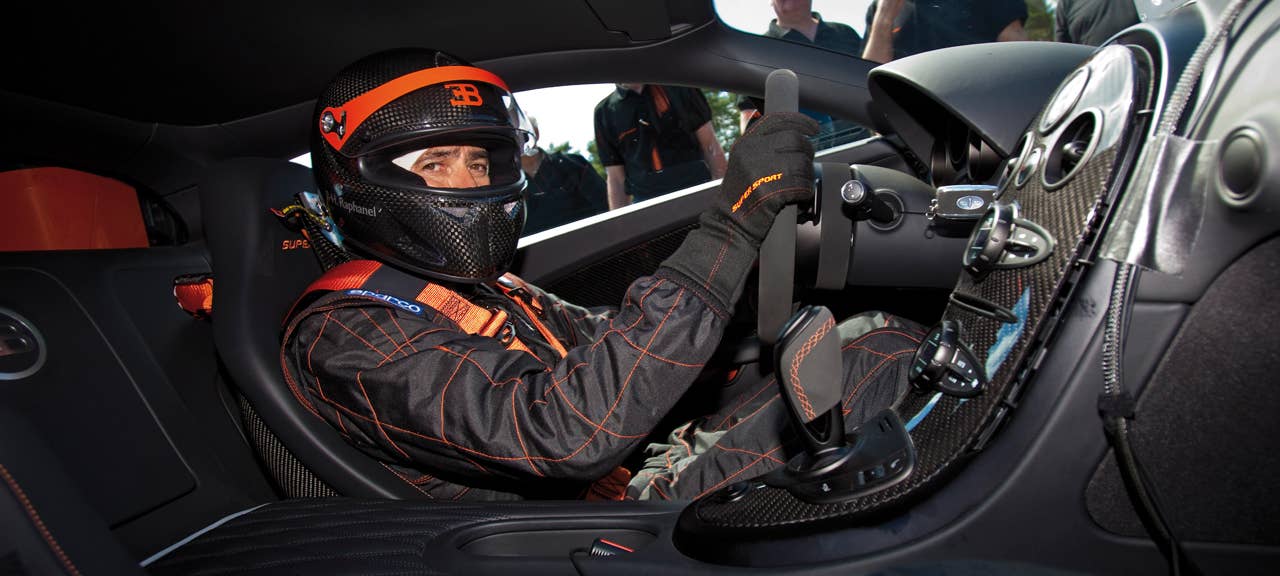26.06.2010 Bugatti Super Sport, Guinnessbucheintag mit 430 km/h Ehra Lessien/Wolfsburg Foto   Bugatti / Jens Koch Pressefoto fuer Redaktionelle Nutzung ist Frei Tel.: +49.(0)178.8517610 email: info@kochfoto.de web:   www.kochfoto.de Bankverbindung: Stadtsparkasse Koeln BLZ.:         370 501 98 Konto:       26 23 39 57