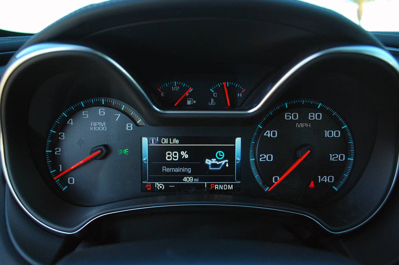 2014 Chevrolet Impala gauges
