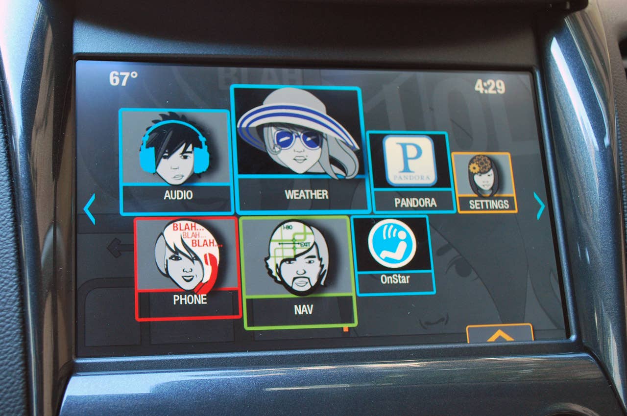 2014 Chevrolet Impala infotainment system