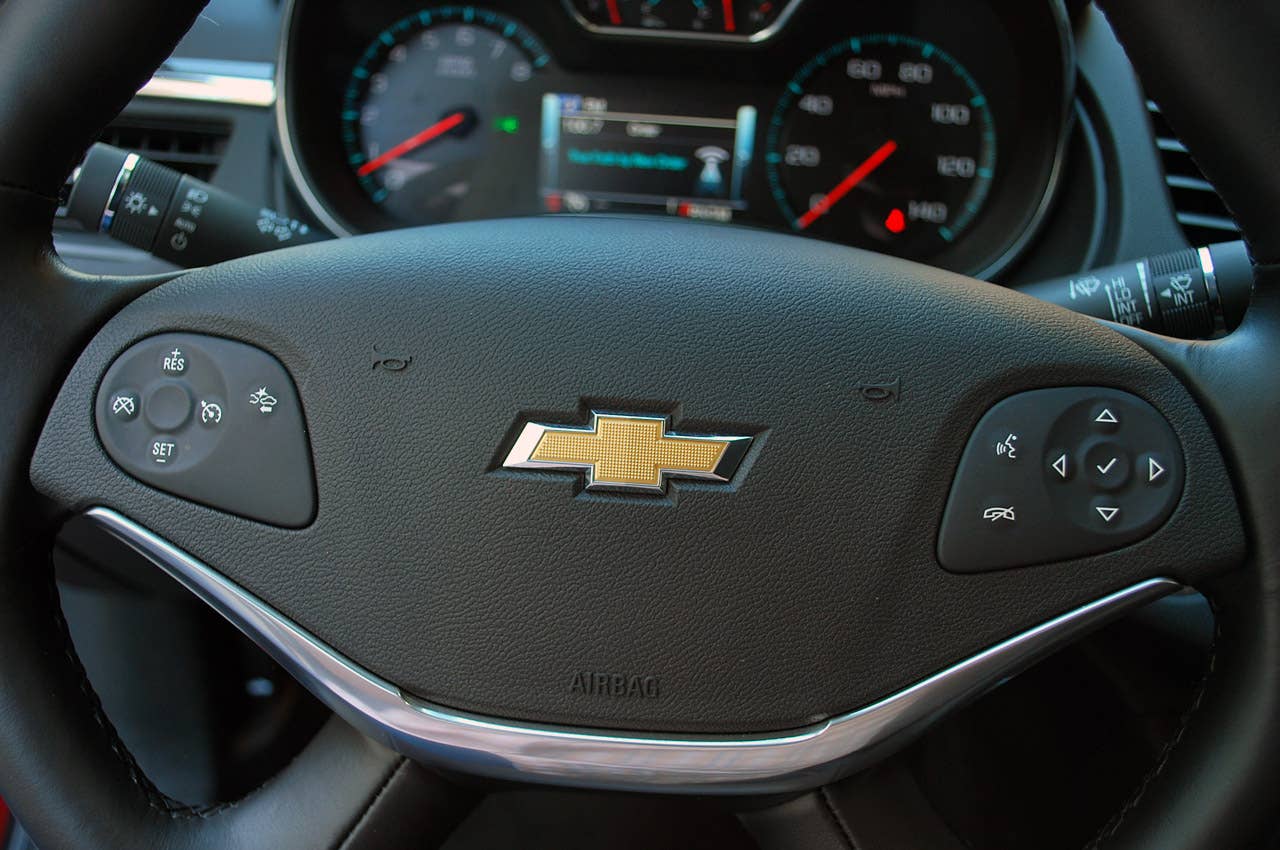 2014 Chevrolet Impala steering wheel