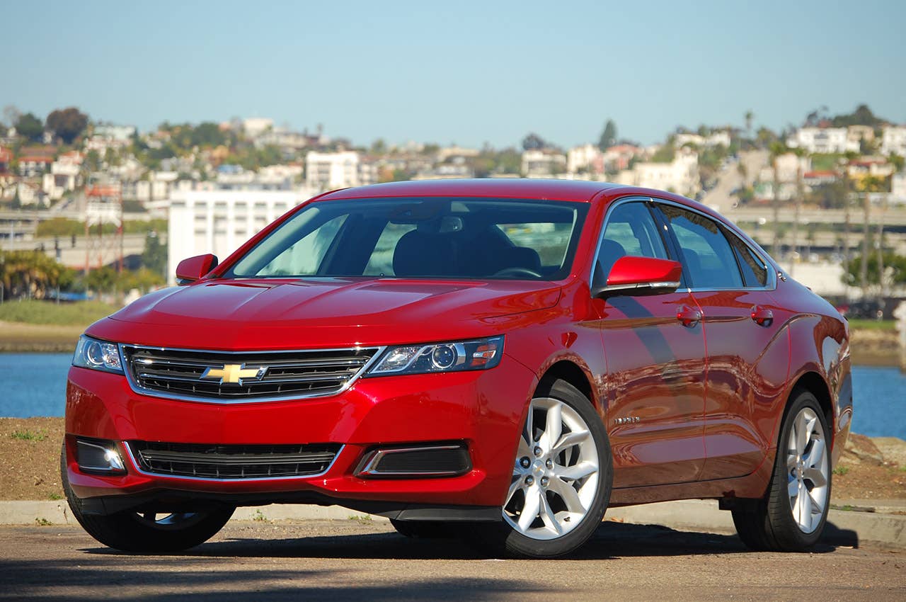 2014 Chevrolet Impala front 3/4 view