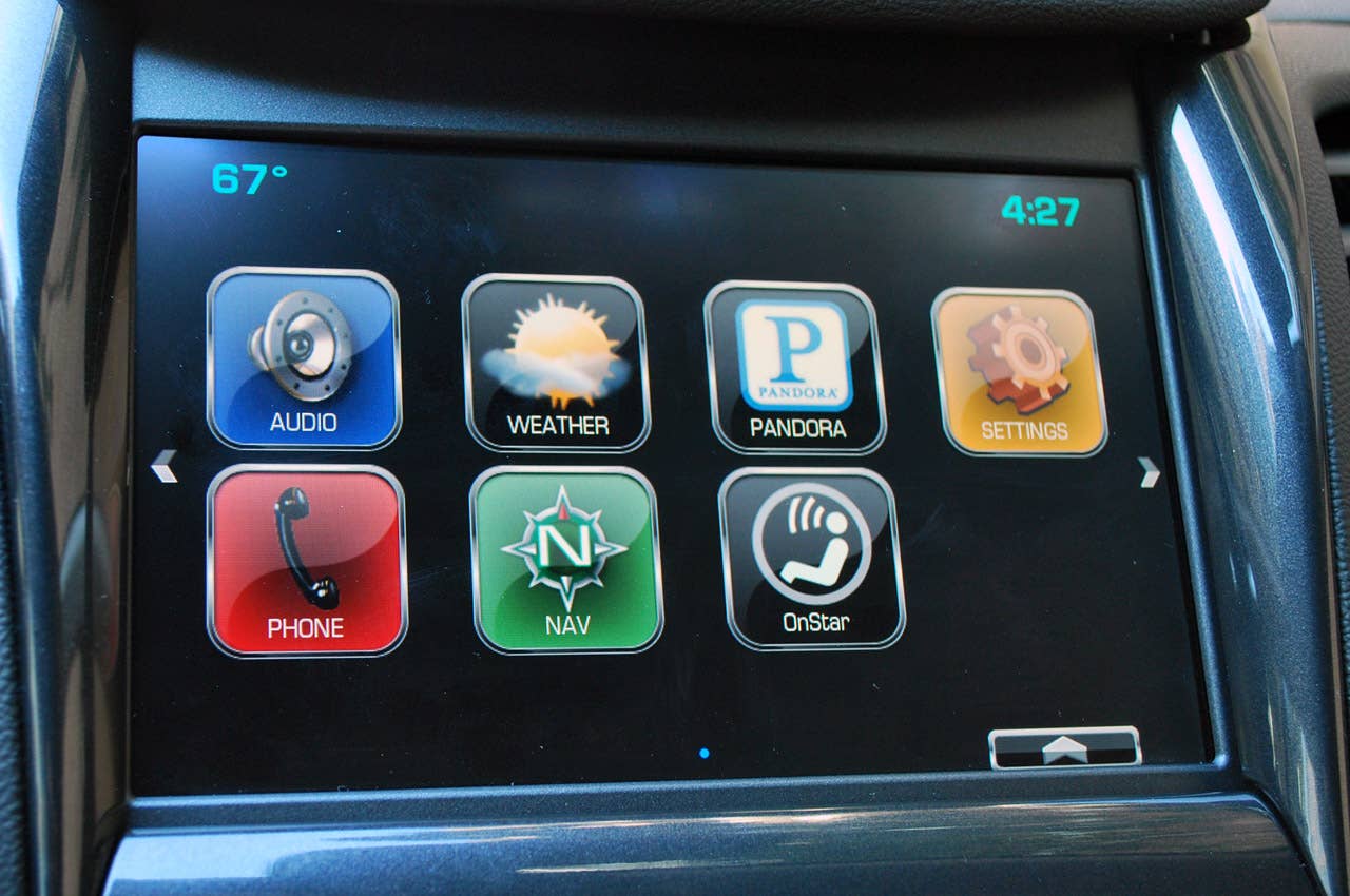 2014 Chevrolet Impala infotainment system