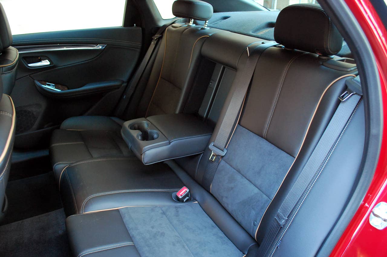 2014 Chevrolet Impala rear seats