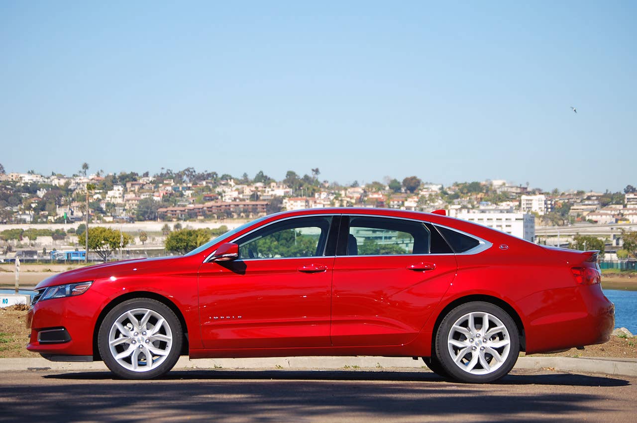 2014 Chevrolet Impala side view