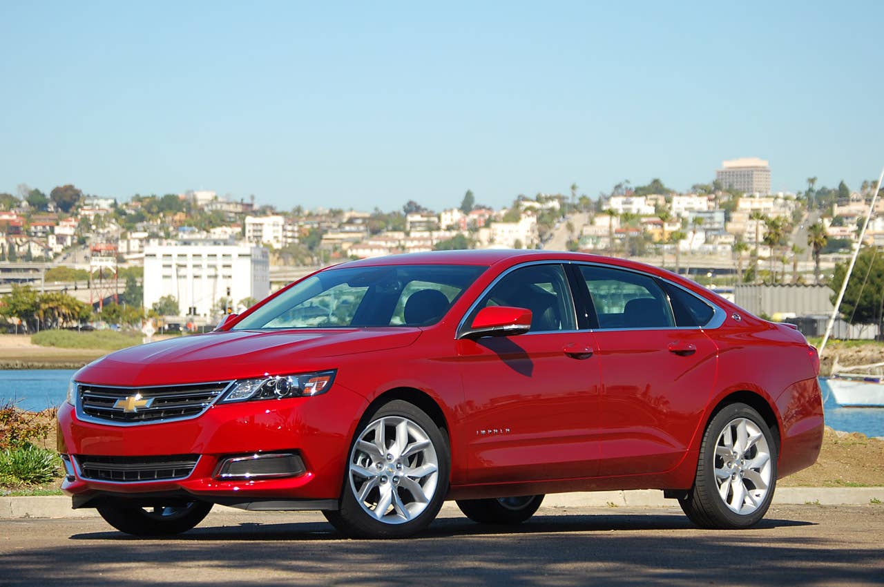 2014 Chevrolet Impala front 3/4 view