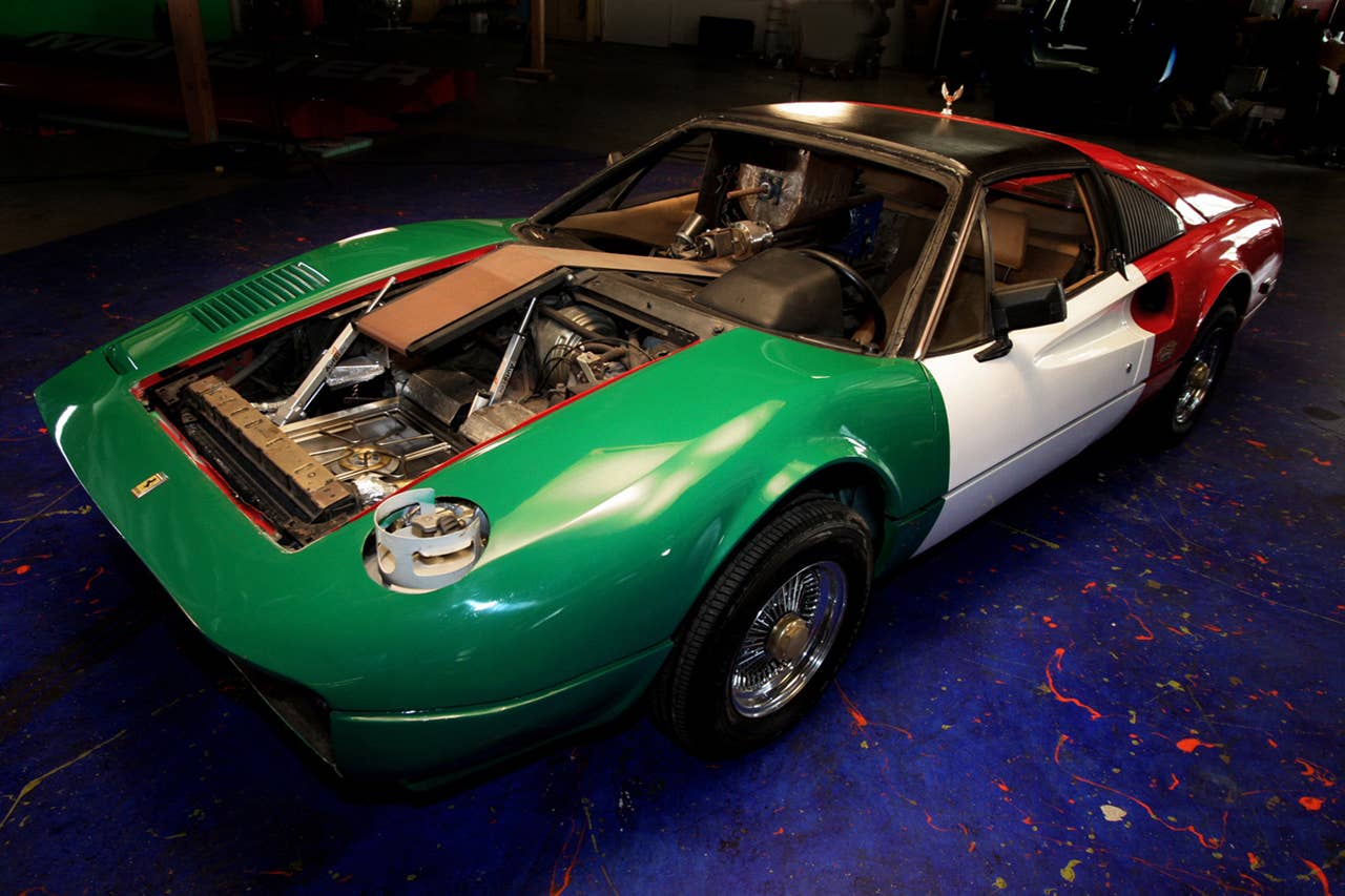 Lot 432 - 1981 FERRARI 308 GTS CUSTOM "PASTA FERRARI"