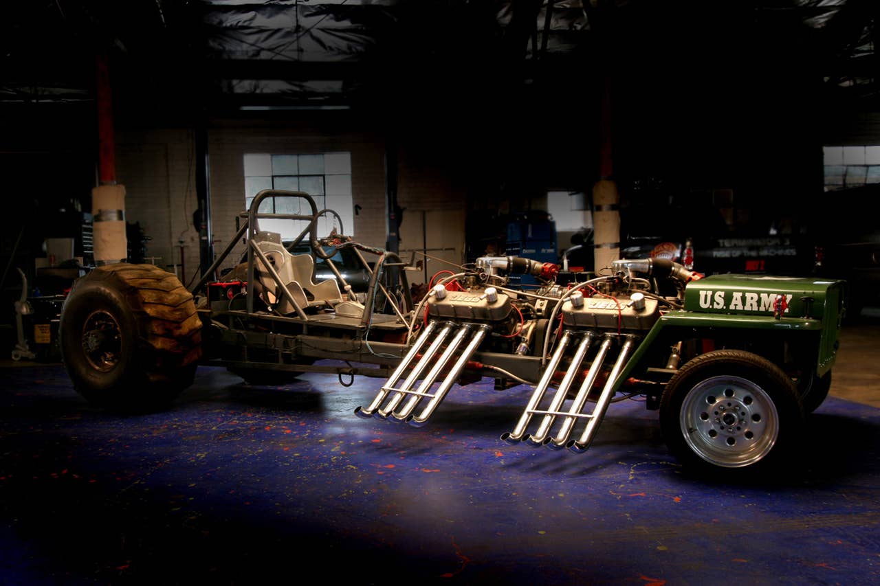Lot 70 - 1945 JEEP WILLYS CUSTOM "ARMY TRACTOR PULL"