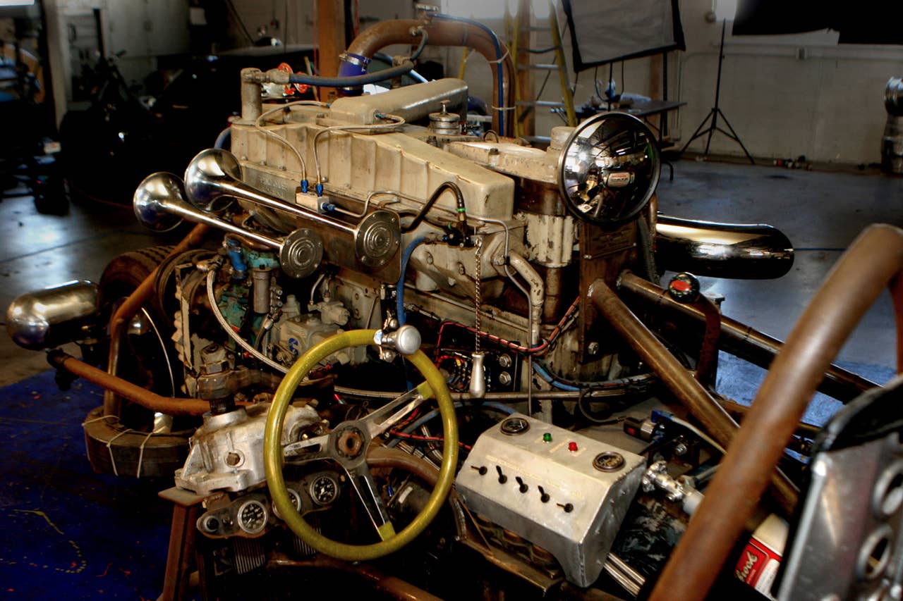 Lot 73 - 1972 PETERBILT   CUSTOM "TRUCK ENGINE TRIKE"