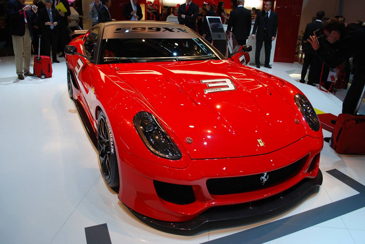 Geneva 2009: Ferrari 599XX is our kind of menace to society - Autoblog