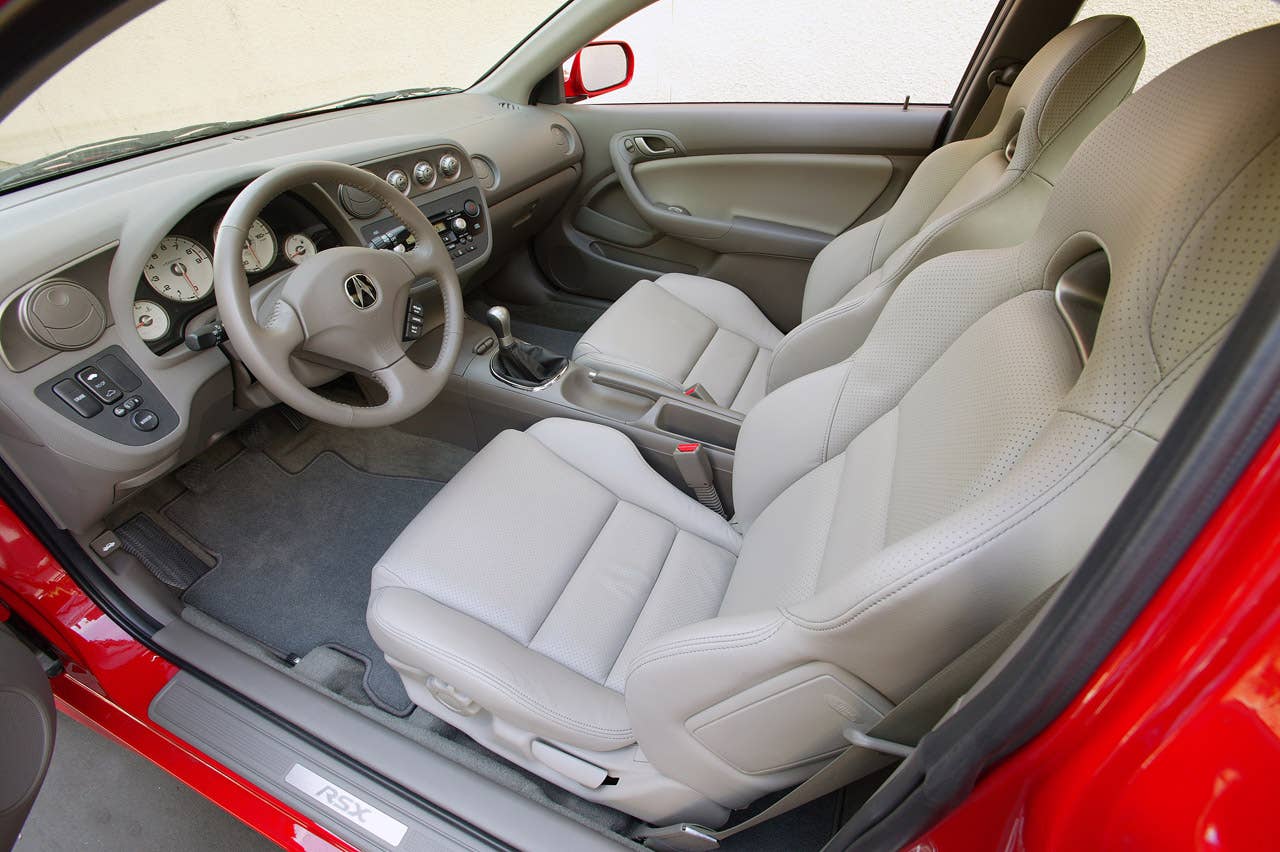 2006 Acura RSX Type-S interior.