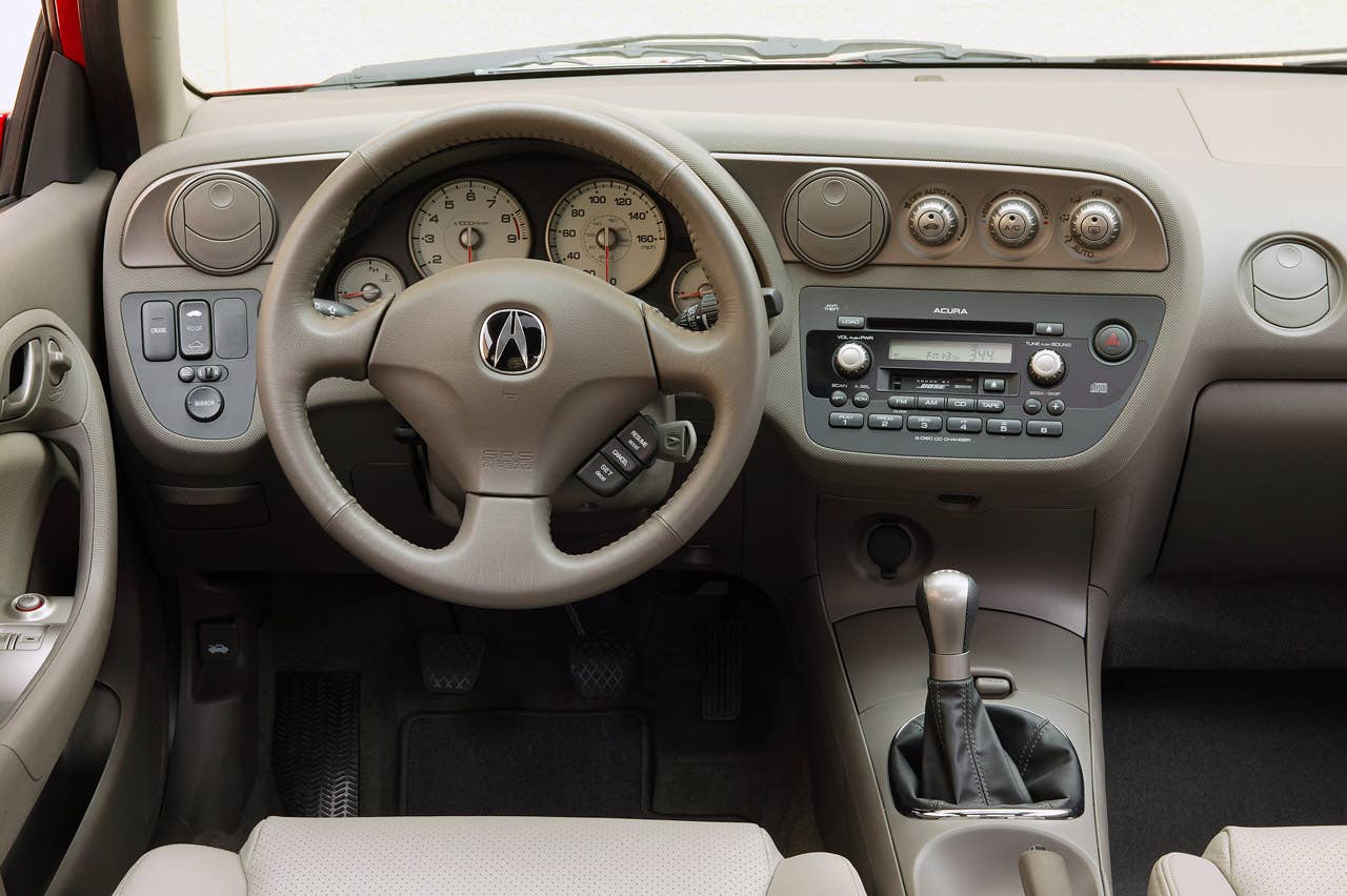 2006 Acura RSX Type-S interior.