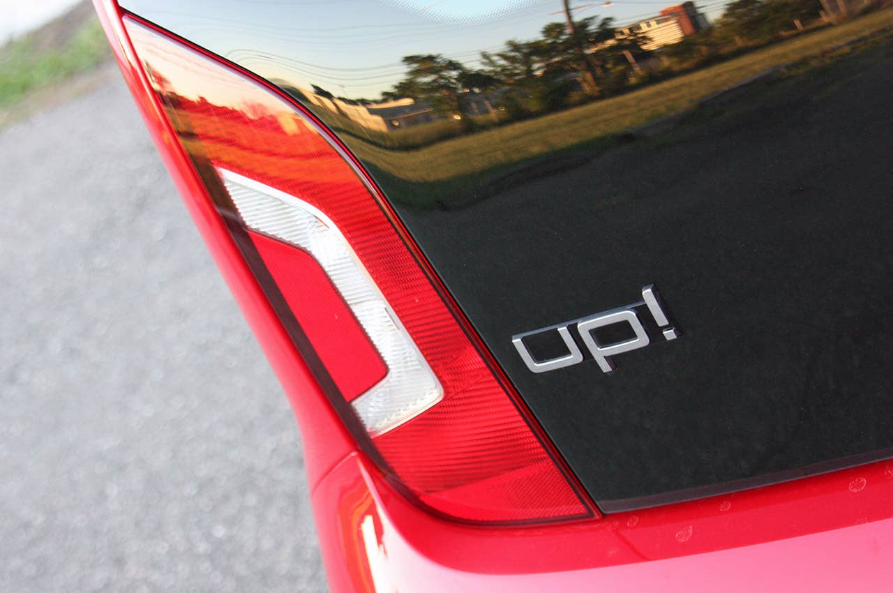 2012 Volkswagen Up! taillight