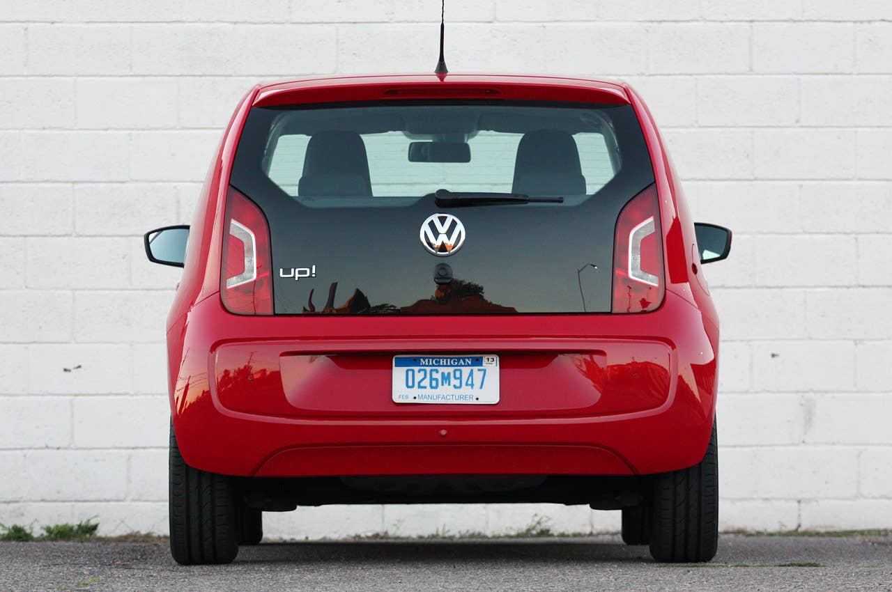 2012 Volkswagen Up! rear view