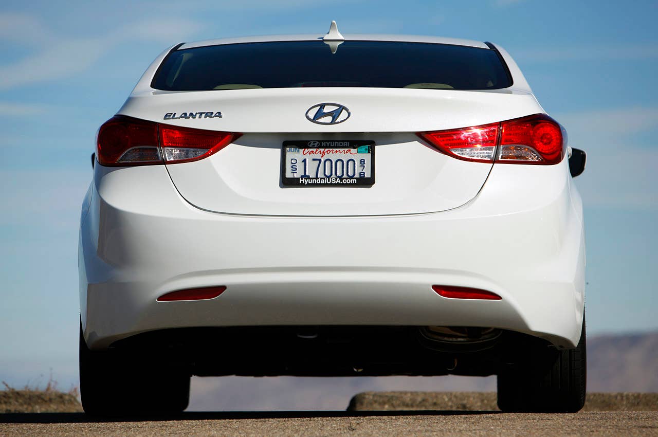 2011 Hyundai Elantra rear view