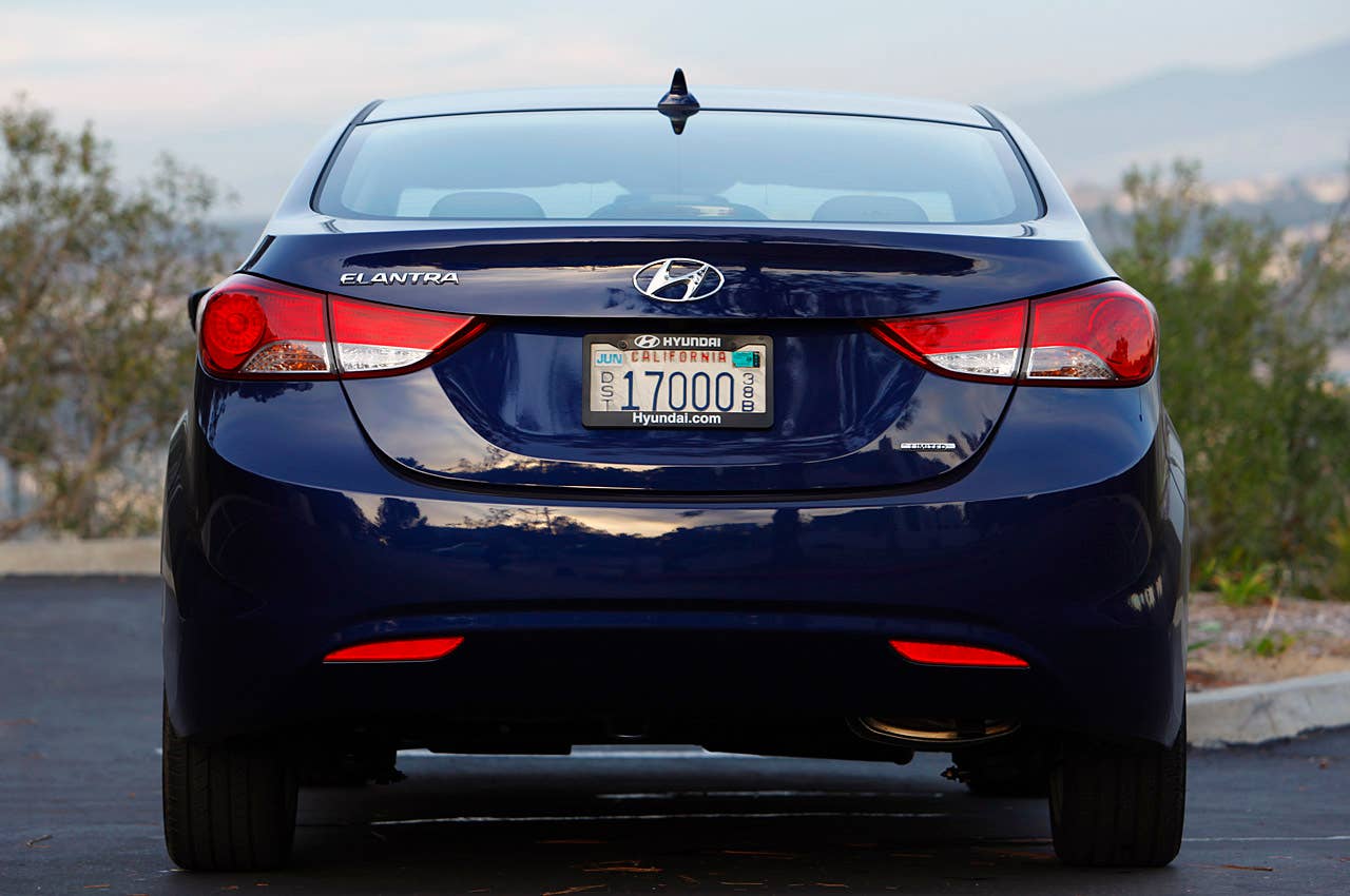 2011 Hyundai Elantra rear view