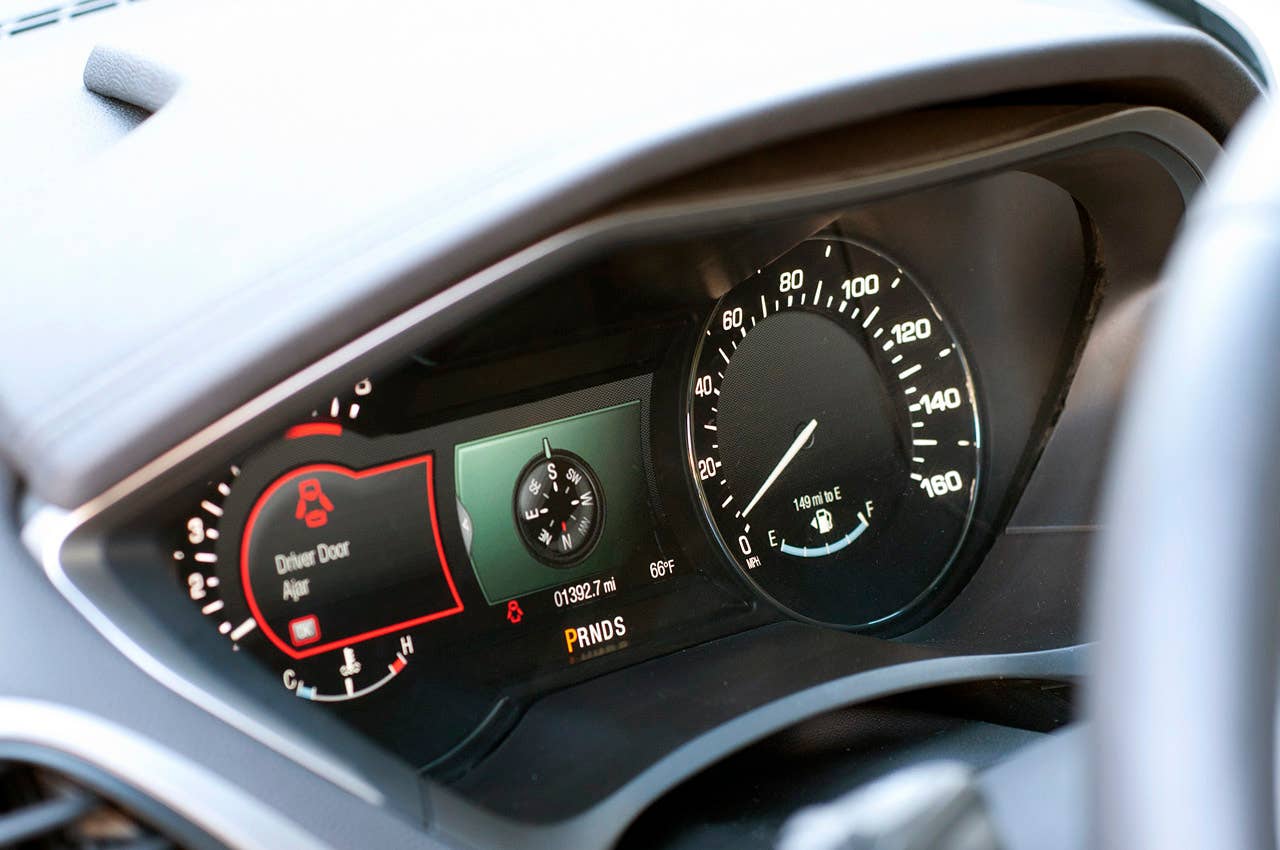 2013 Lincoln MKZ gauges