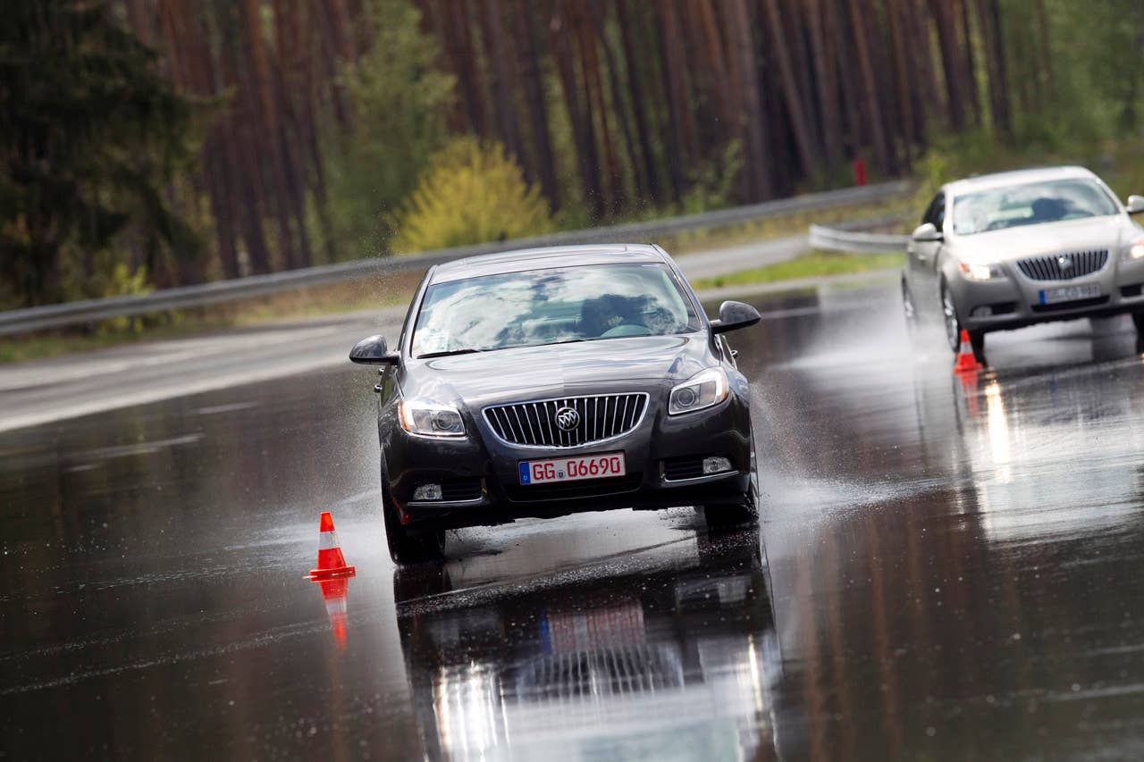 Testing at the Opel Dudenhoffen Proving Ground
