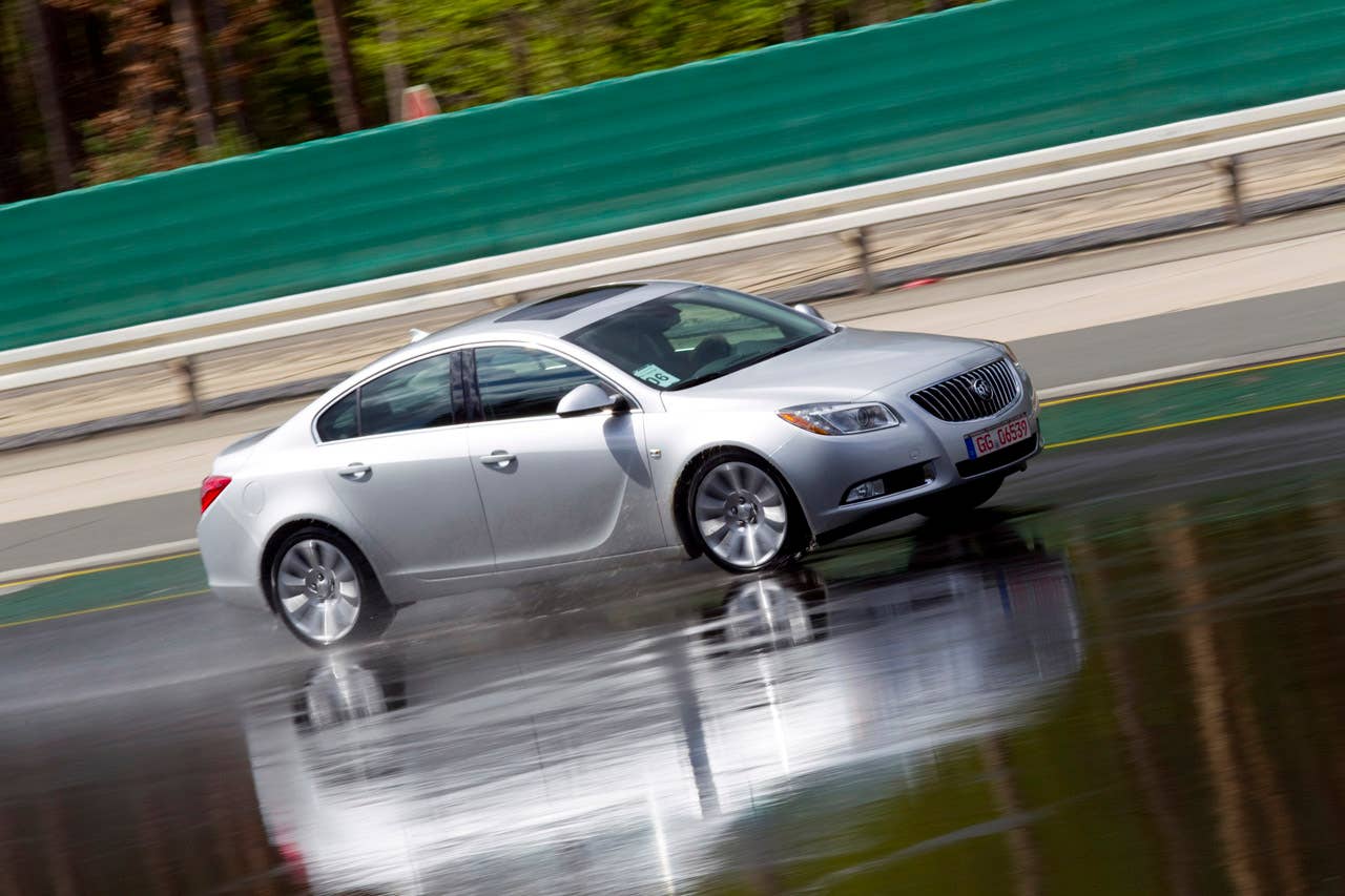 Testing at the Opel Dudenhoffen Proving Ground