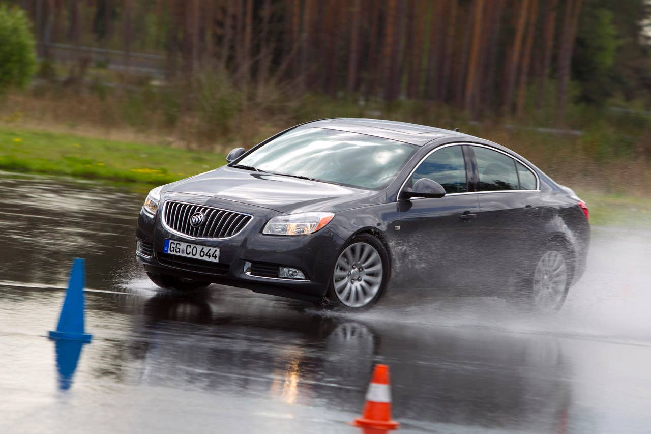 Testing at the Opel Dudenhoffen Proving Ground