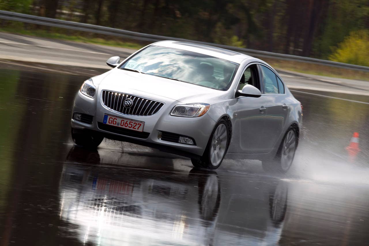 Testing at the Opel Dudenhoffen Proving Ground
