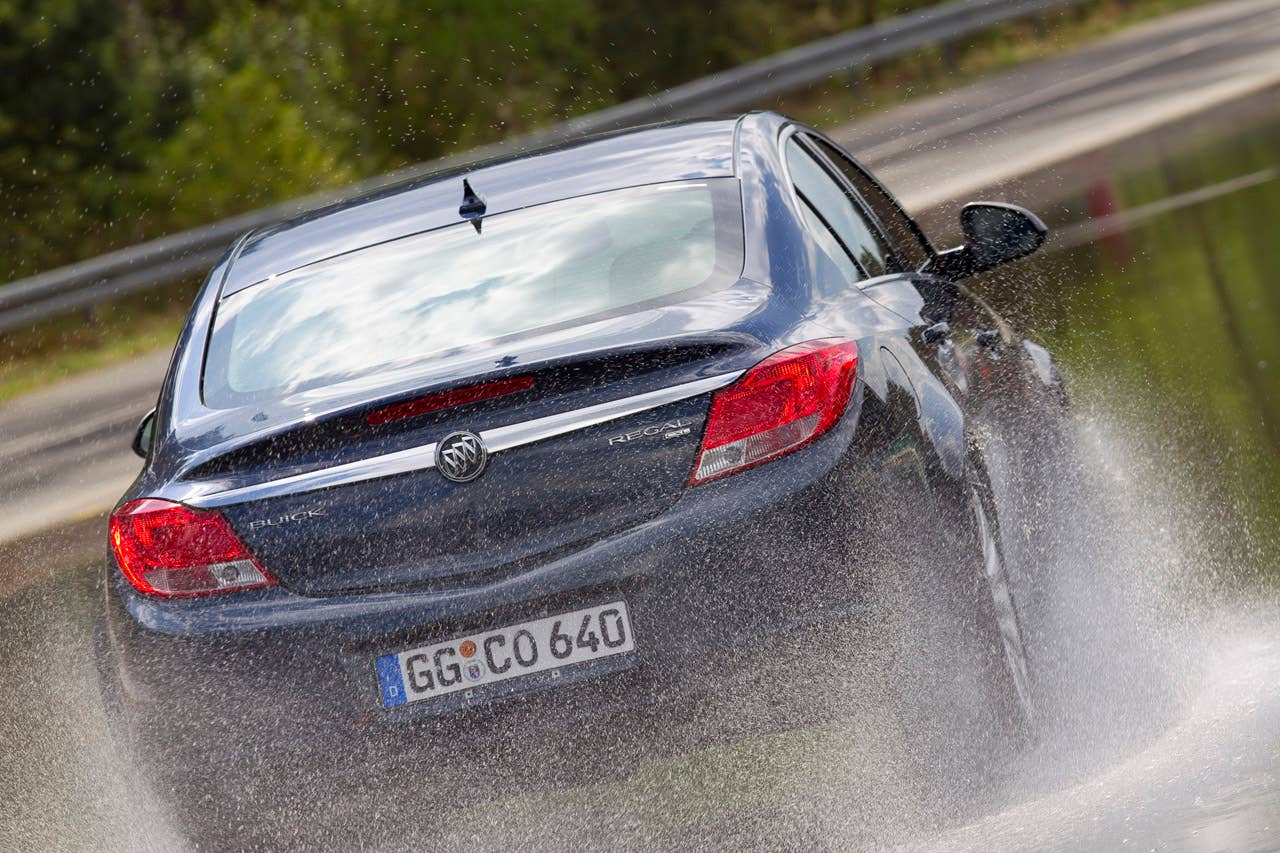 Testing at the Opel Dudenhoffen Proving Ground