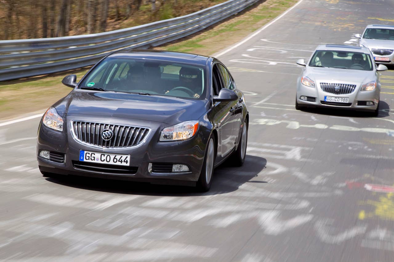 Buick Regal 2.4 at the Nurburgring